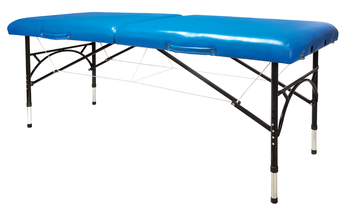 Aluminum Massage Table Blue