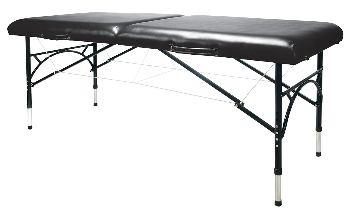 Aluminum Massage Table Black