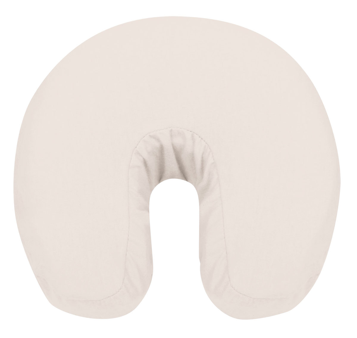 Face Cradle Cover - Standard Size - Cotton Flannel - White