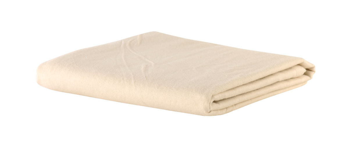 Massage Sheet Set - Includes: Fitted Flat and Cradle Sheets - Cotton Flannel - Tan