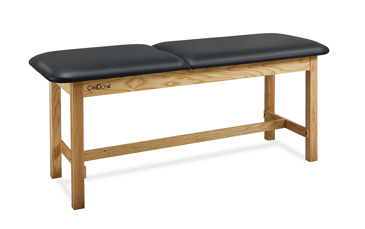CanDo Treatment Table w/ Adjustable Back 400 LB Capacity 72L x 30W x 31H