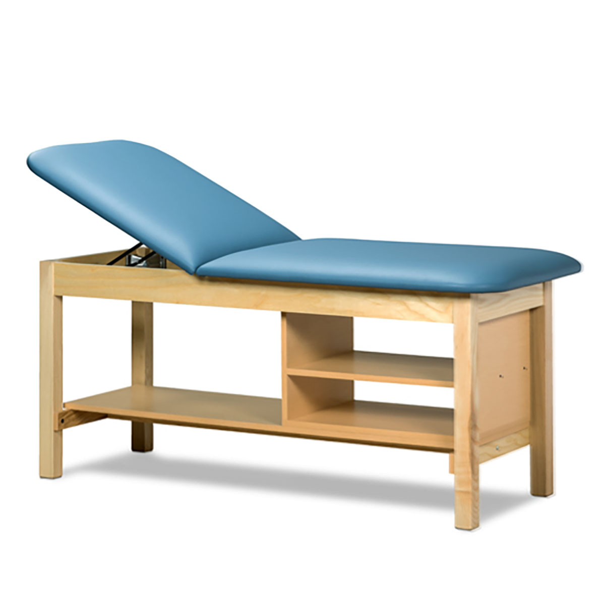 Clinton Classic Treatment Table 2-Section Tiered Shelving Unit 1 Shelf 72 x 30 x 31