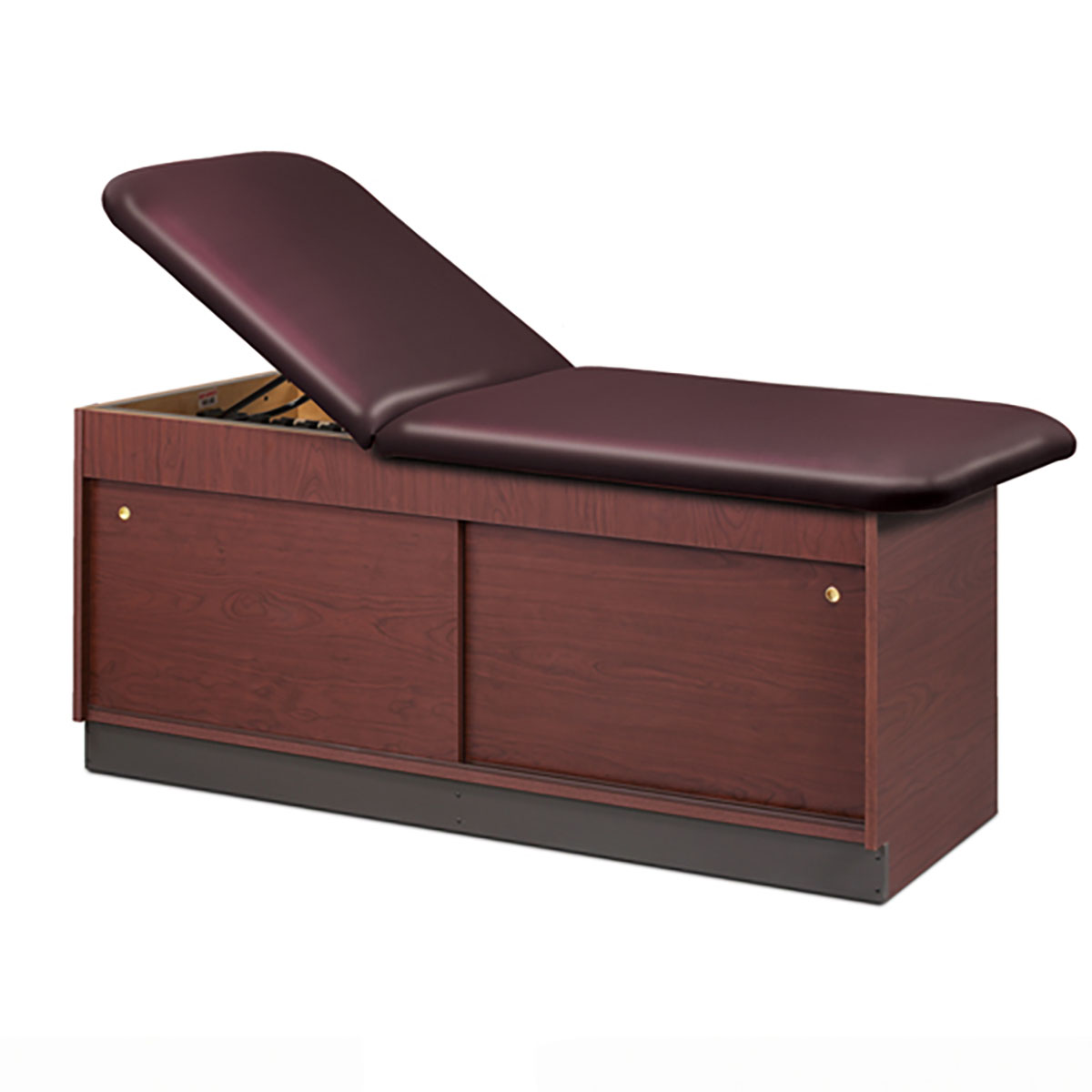 Clinton Cabinet Style Treatment Table 2-Section Sliding Doors 27W