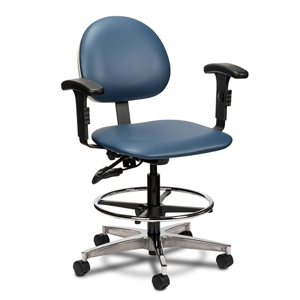Clinton Lab Chair Tilting Seat Arms