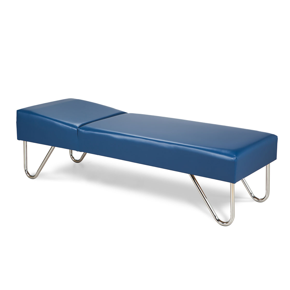 Clinton Recovery Couch Chrome leg 72 x 24 x 18