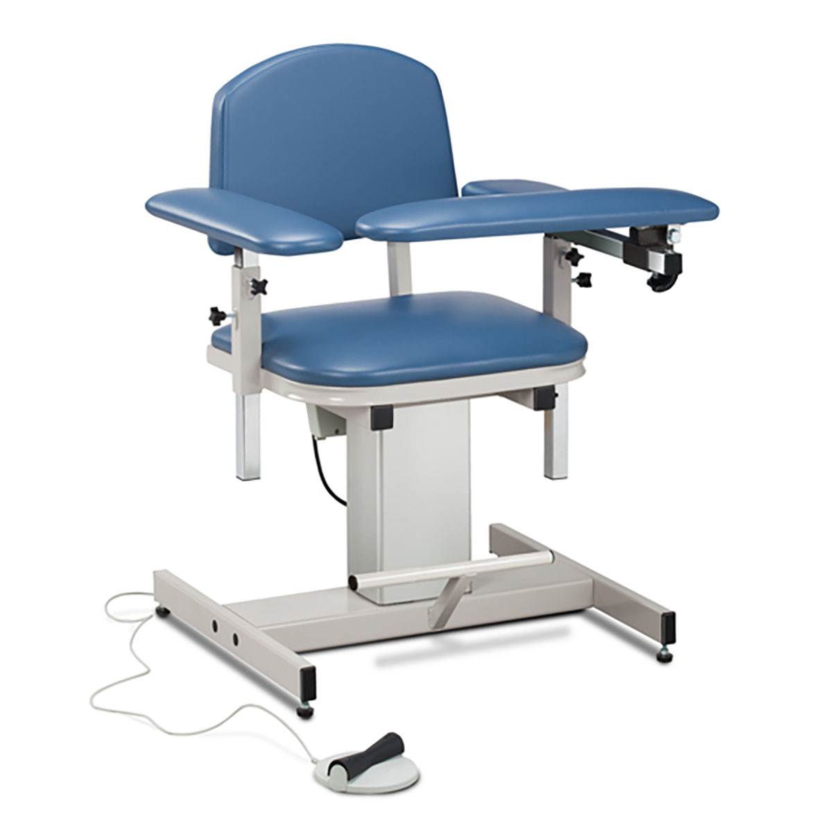 Clinton Power Series Phlebotomy Chair Padded Arms