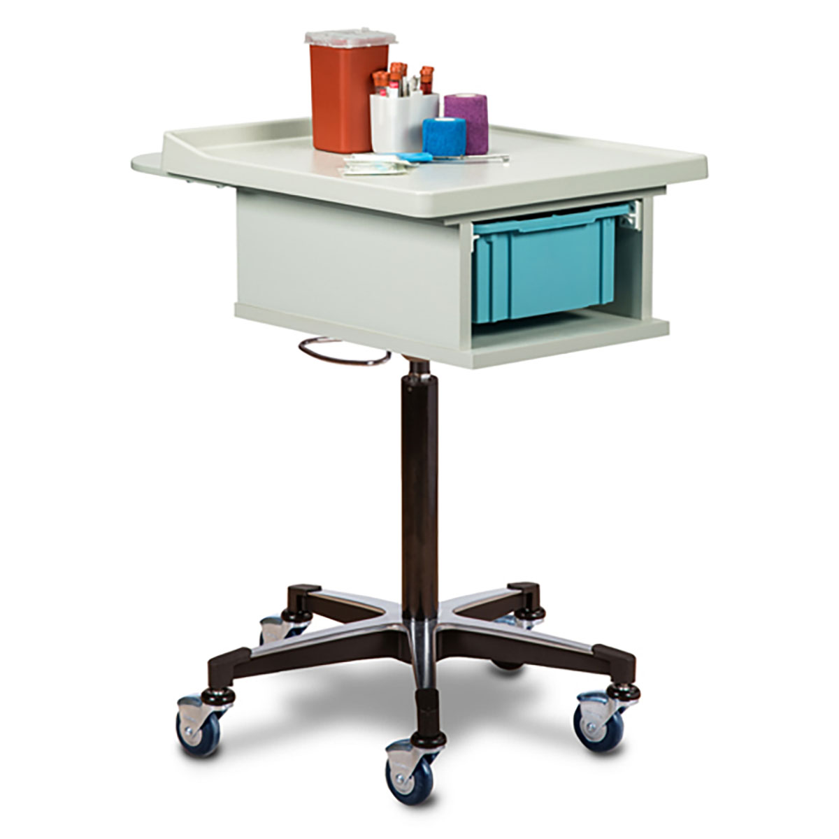 Clinton Phlebotomy Cart One-Bin