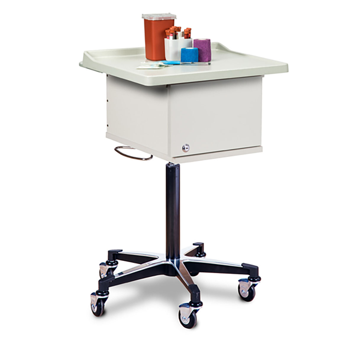 Clinton Phlebotomy Cart Two-Bin