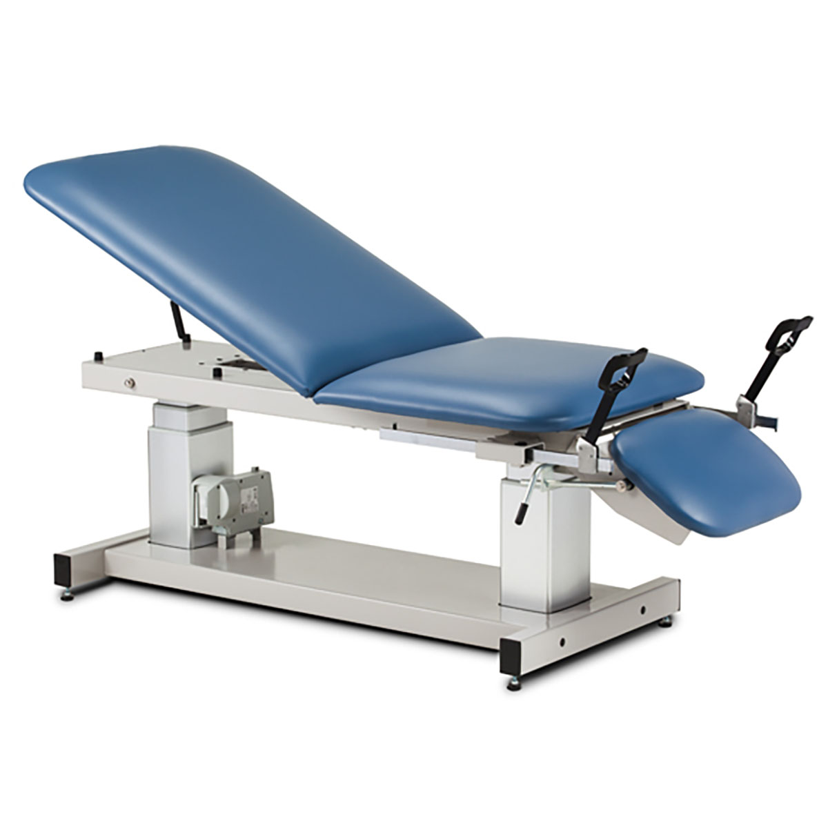 Clinton Multi-Use Ultrasound Table 3-Section Motorized Hi-Lo Stirrups 72 x 34