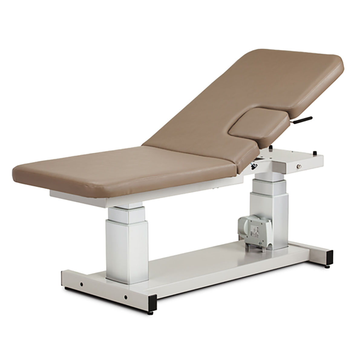Clinton Imaging Table 2-Section Motorized Hi-Lo Fowler Back Drop Window 72 x 27