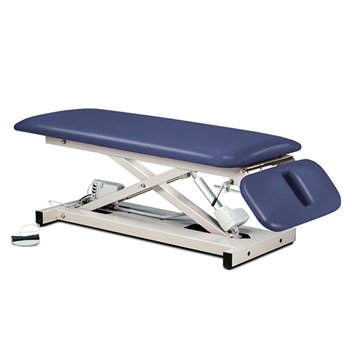 Clinton Space Saver Treatment Table 2-Section Motorized Hi-Lo Drop Section 76 x 27