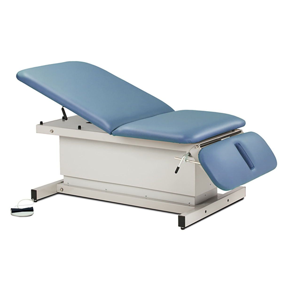 Clinton Bariatric Treatment Table 3-Section Motorized Hi-Lo Adjustable Backrest 34W