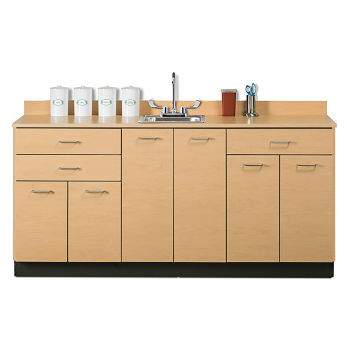 Clinton Base Cabinet 6 Doors 3 Drawers 72L