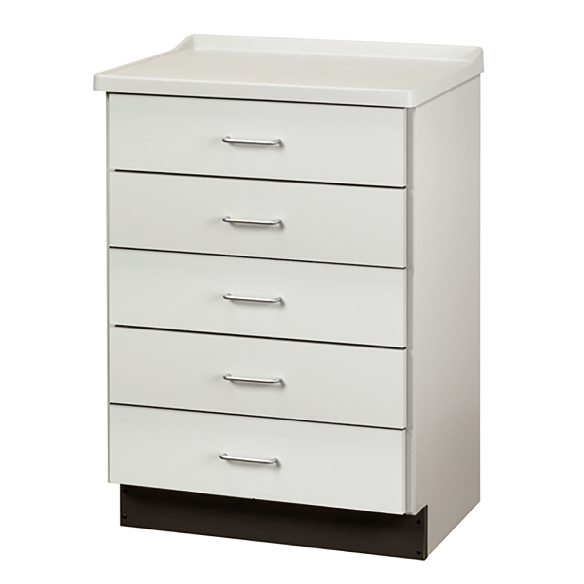 Clinton Treatment Cabinet Molded Top 5 Drawers