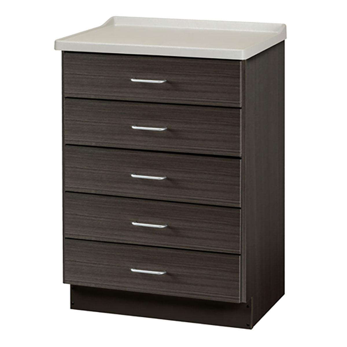 Clinton Fashion Finish Treatment Cabinet Molded Top 5 Drawers