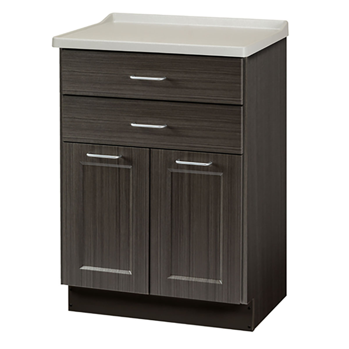Clinton Fashion Finish Treatment Cabinet Molded Top 2 Doors 2 Drawers