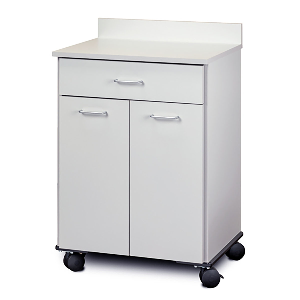 Clinton Mobile Treatment Cabinet 2 Doors 1 Drawer