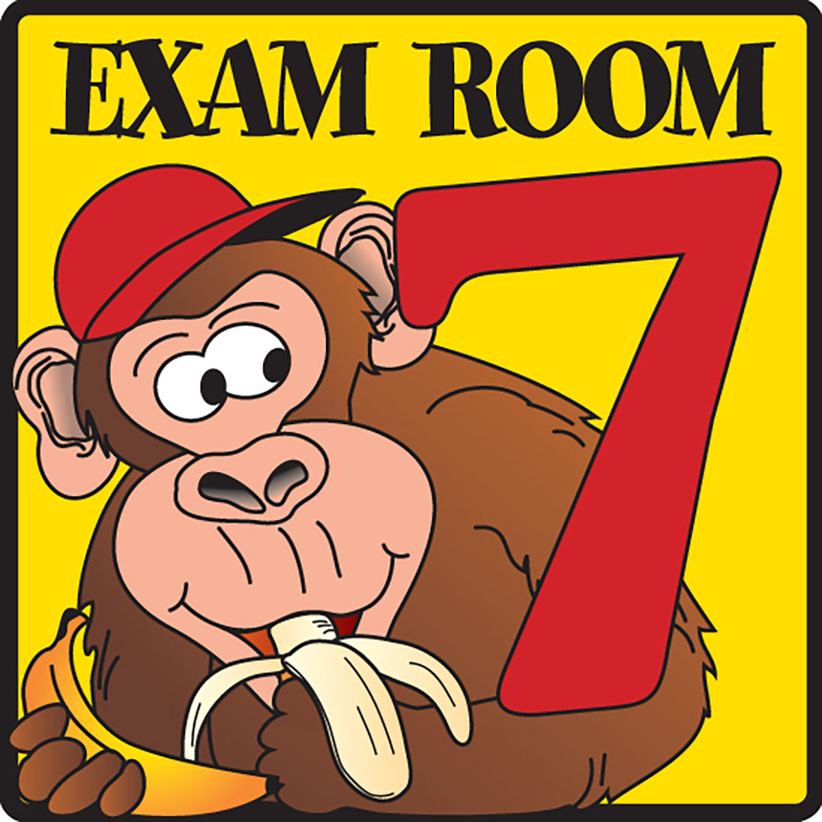 Clinton Exam Room 7 Sign