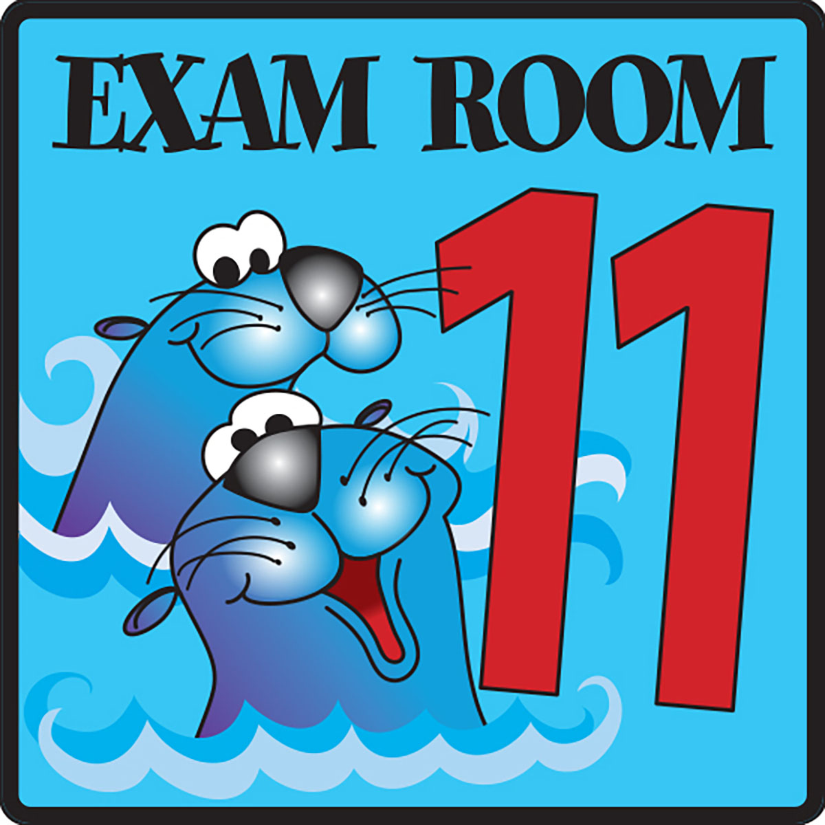 Clinton Exam Room 11 Sign