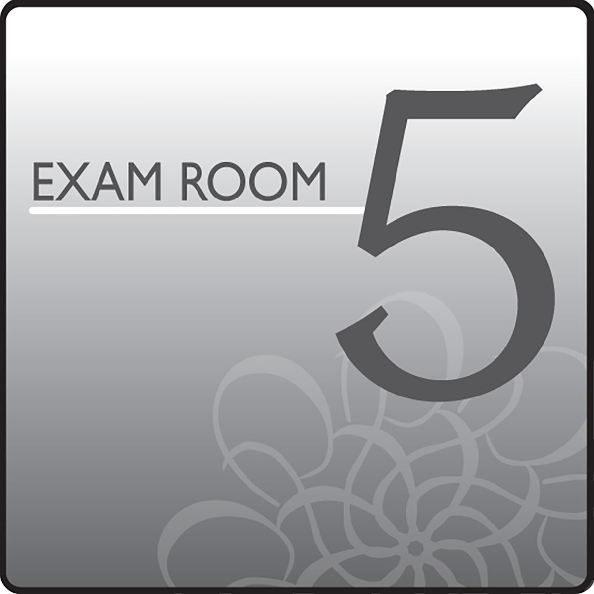 Clinton Standard Exam Room Sign 5