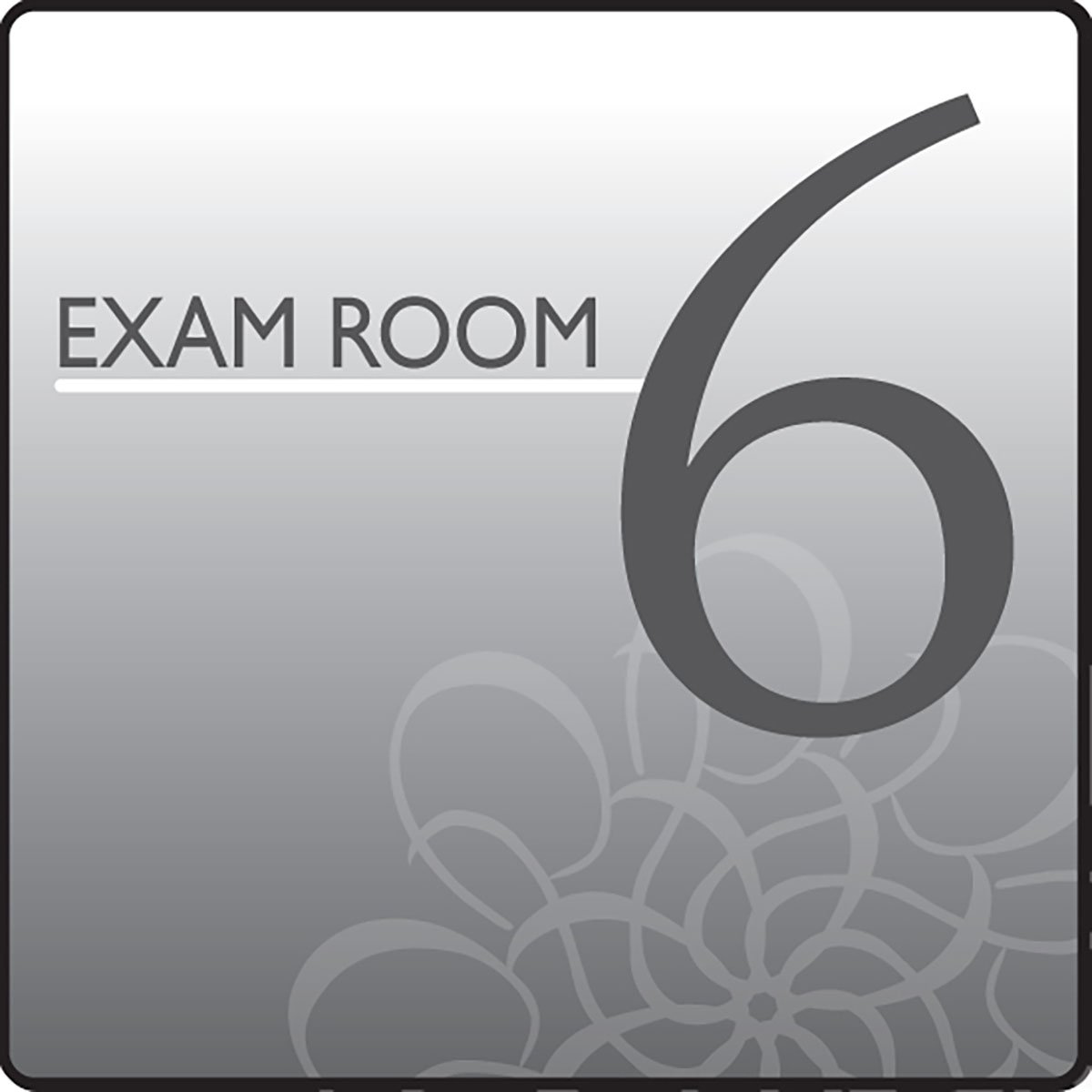 Clinton Standard Exam Room Sign 6