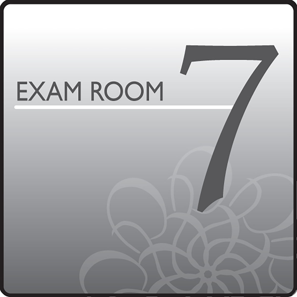 Clinton Standard Exam Room Sign 7
