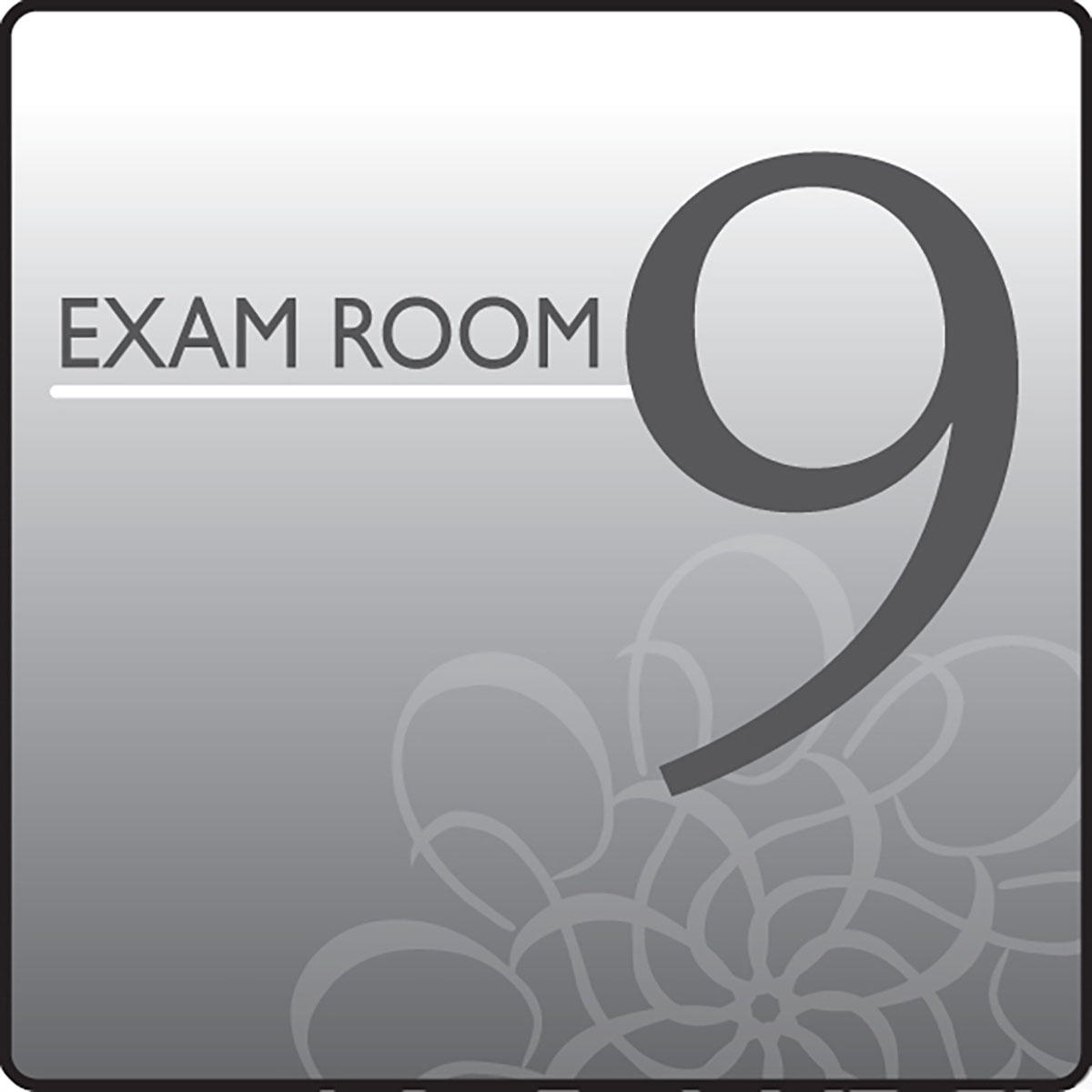 Clinton Standard Exam Room Sign 9