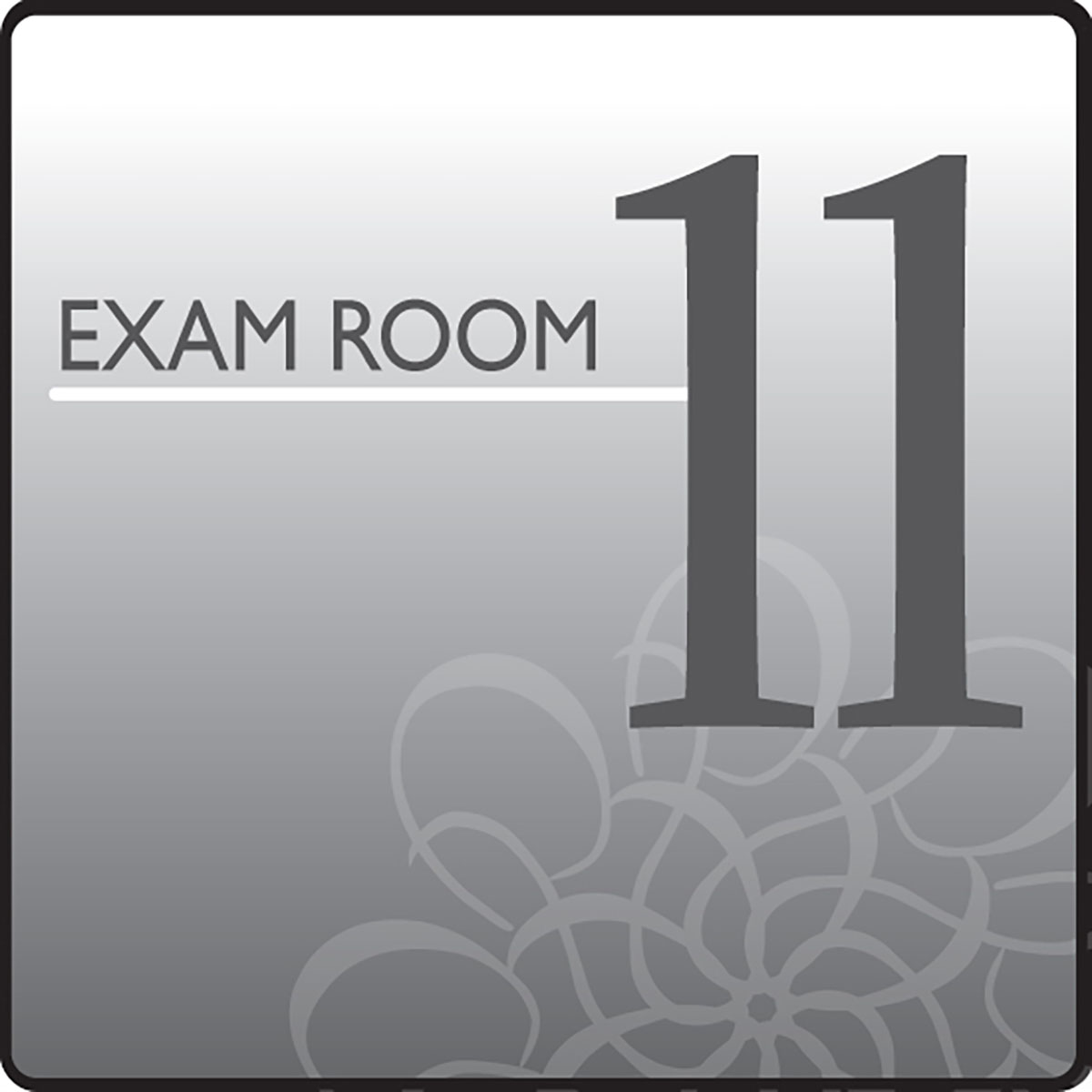Clinton Standard Exam Room Sign 11