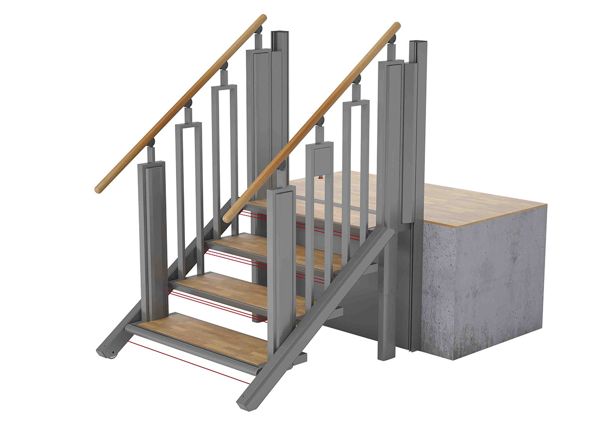 FlexStep V2 700 4+1 steps indoor