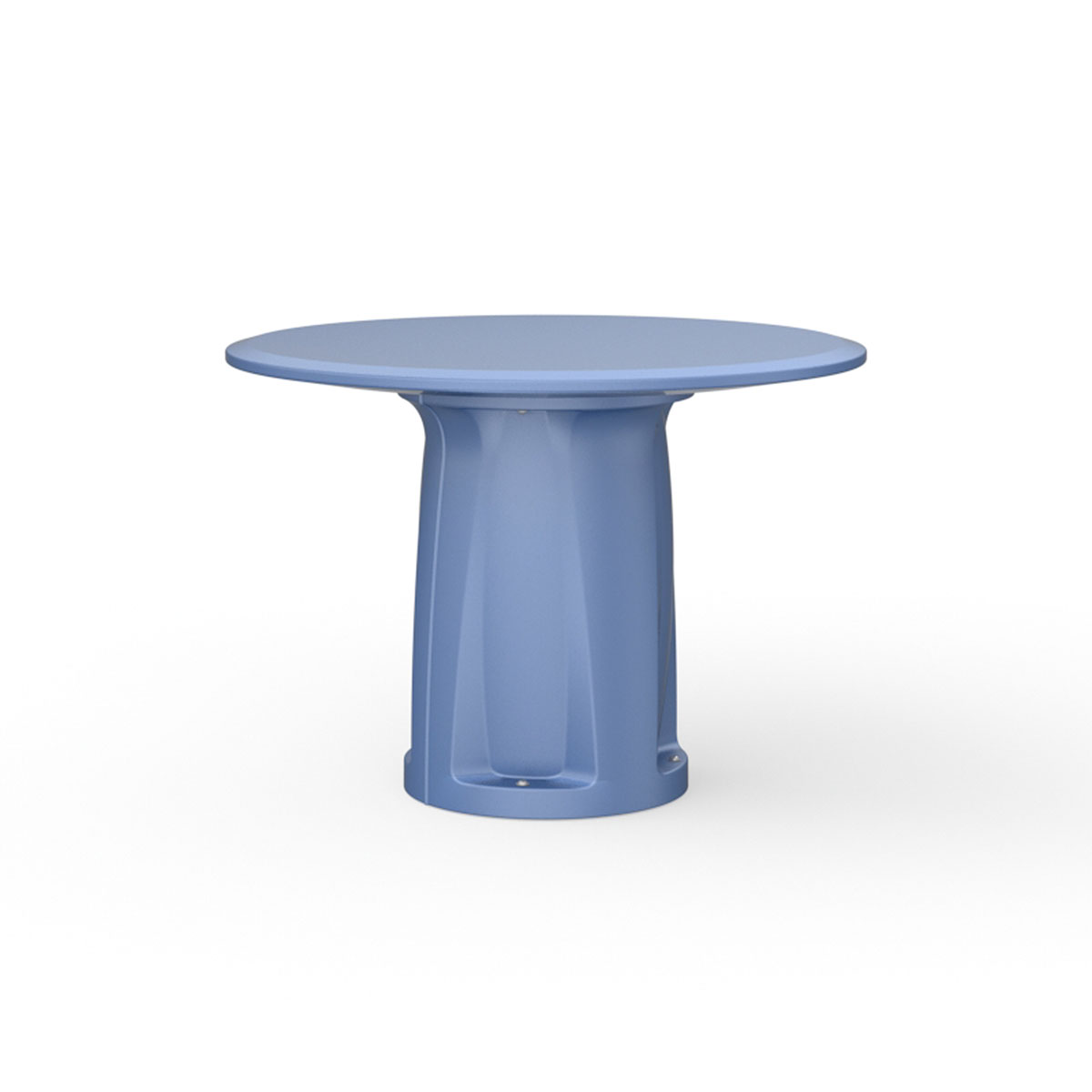 Endurance Round Base Table 42 Round Top Blue Grey