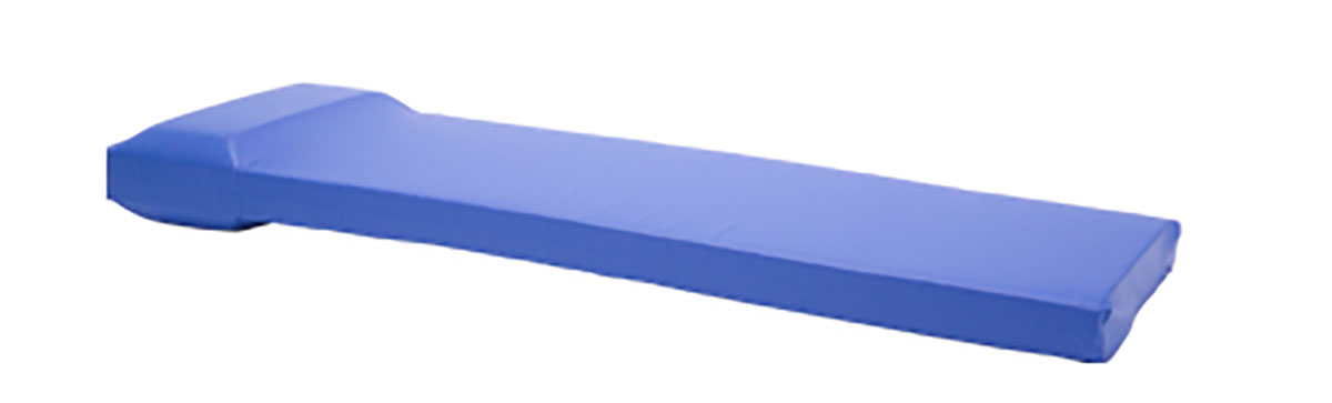 Blue Standard Correctional Mattress w/Integrated Pillows  4.5 x 30 x 75