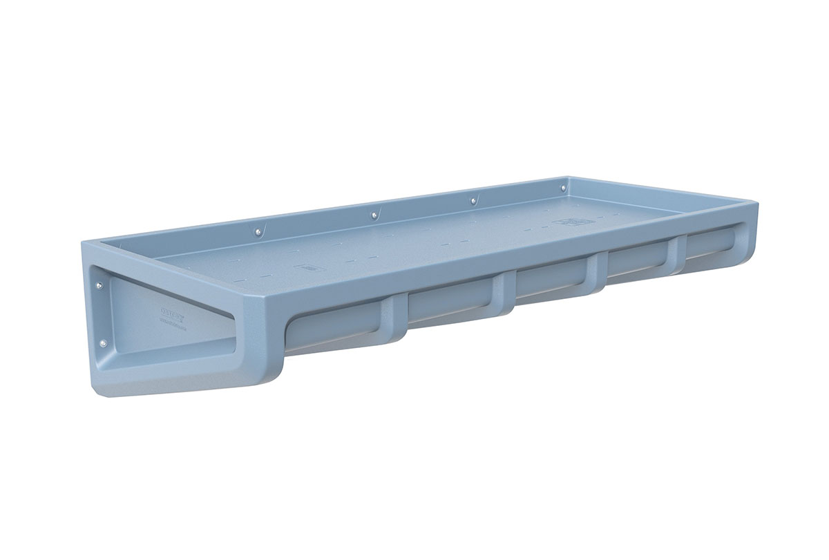 Endurance Wall Bunk Blue Grey