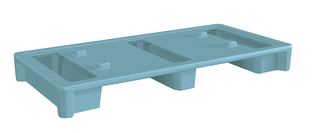 Endurance Bed Riser for 2.0 Bed Blue Grey