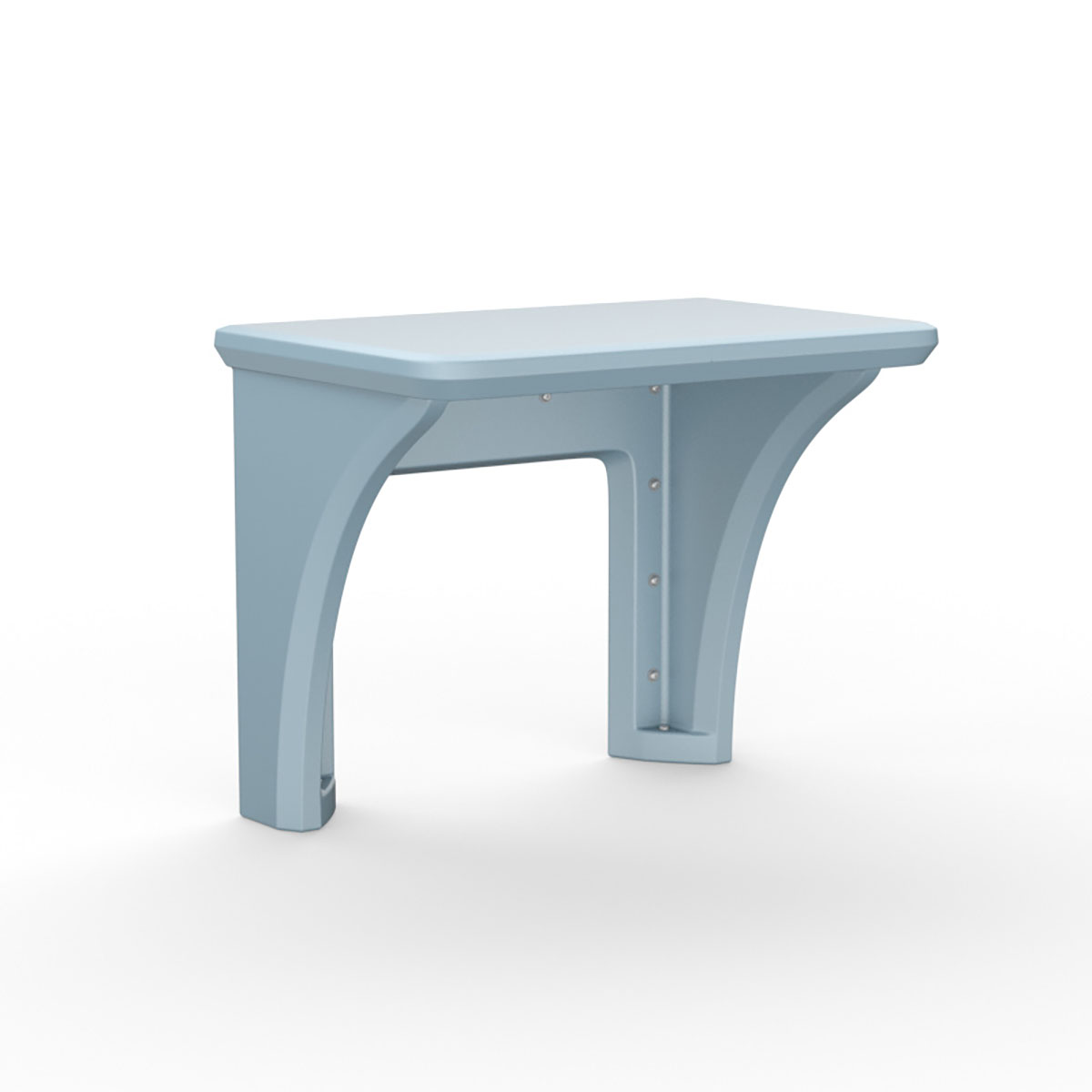 Endurance Desk All plastic Wall Mount Blue Gray