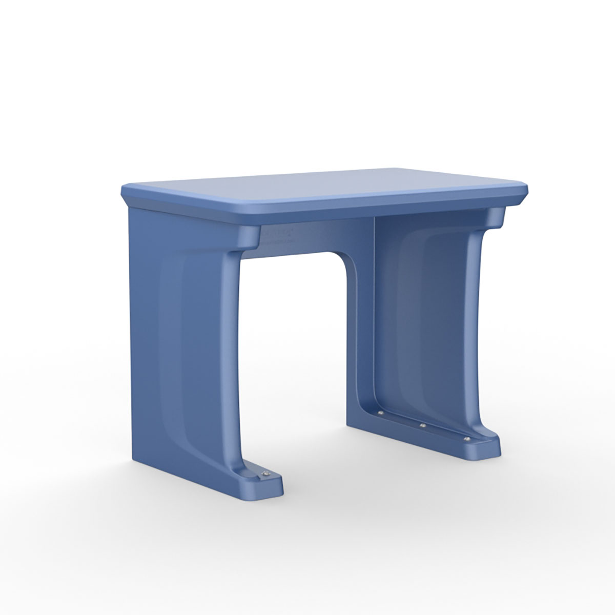Endurance Desk all plastic standing/floor mount Blue Grey