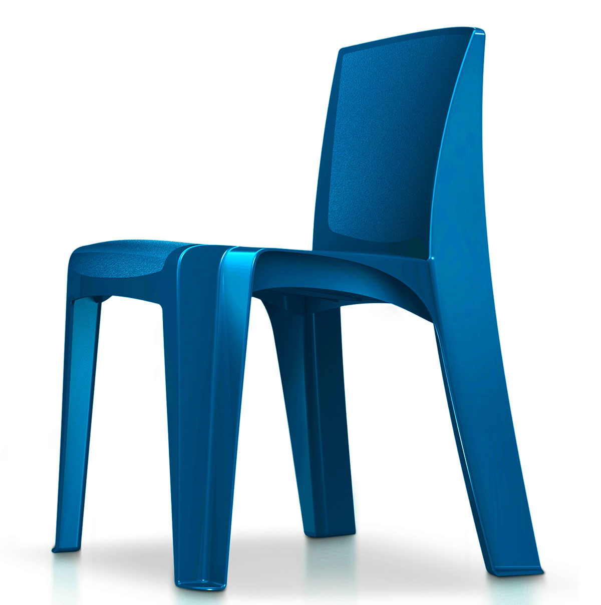 Stackable Chair Slate Blue