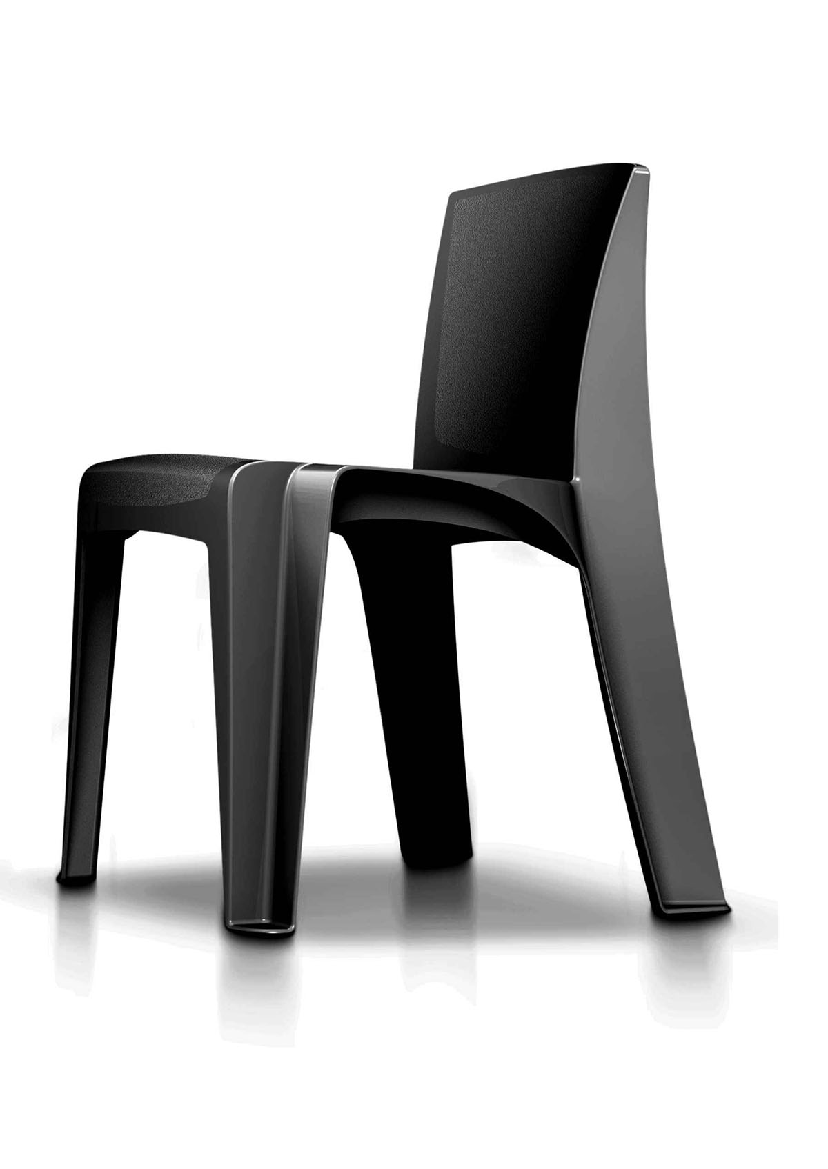 Stackable Chair Black