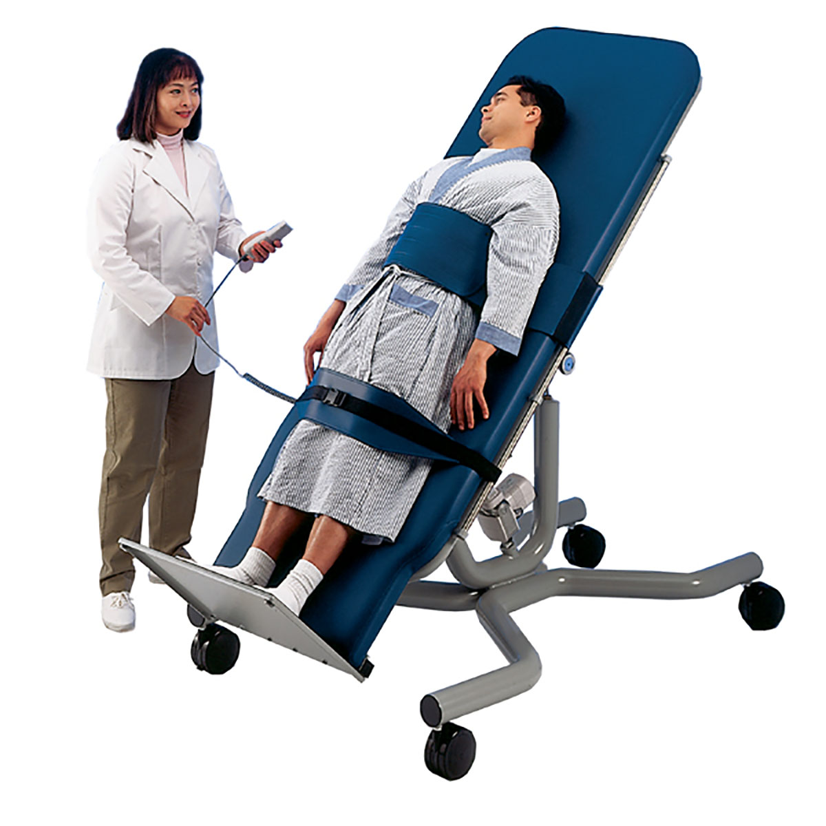Tri W-G Tilt Table Motorized Wide Footboard 28 x 78 x 33