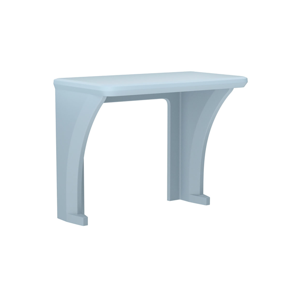 ADA Endurance Desk All plastic Wall/Floor Mounted Blue Grey