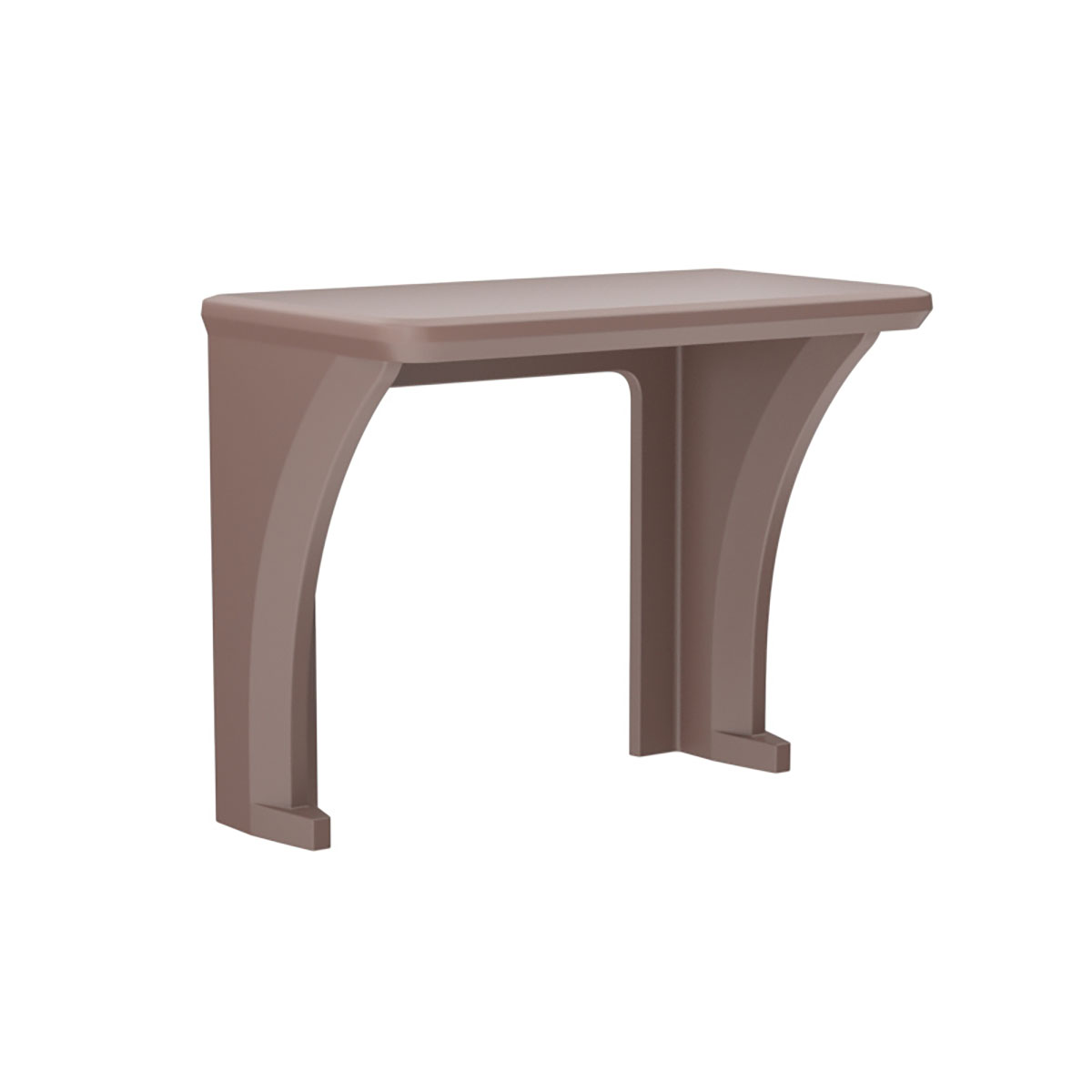 ADA Endurance Desk All plastic Wall/Floor Mounted Brown