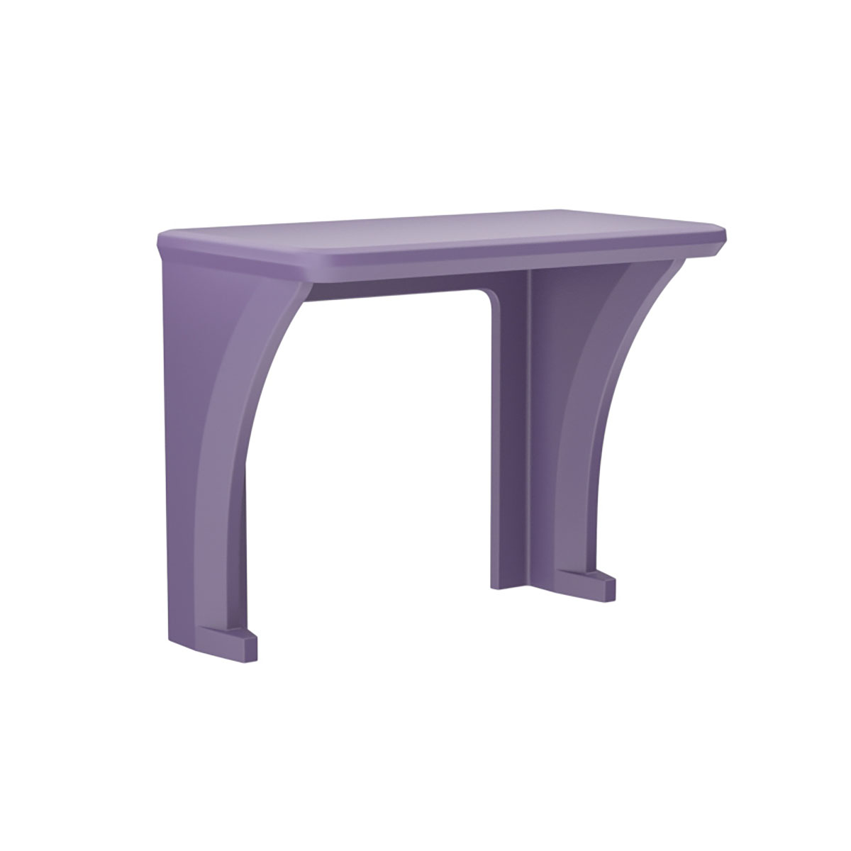 ADA Endurance Desk All plastic Wall/Floor Mounted Indigo