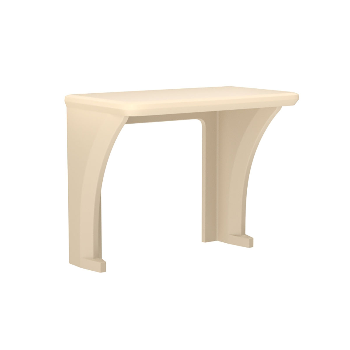 ADA Endurance Desk All plastic Wall/Floor Mounted Sand