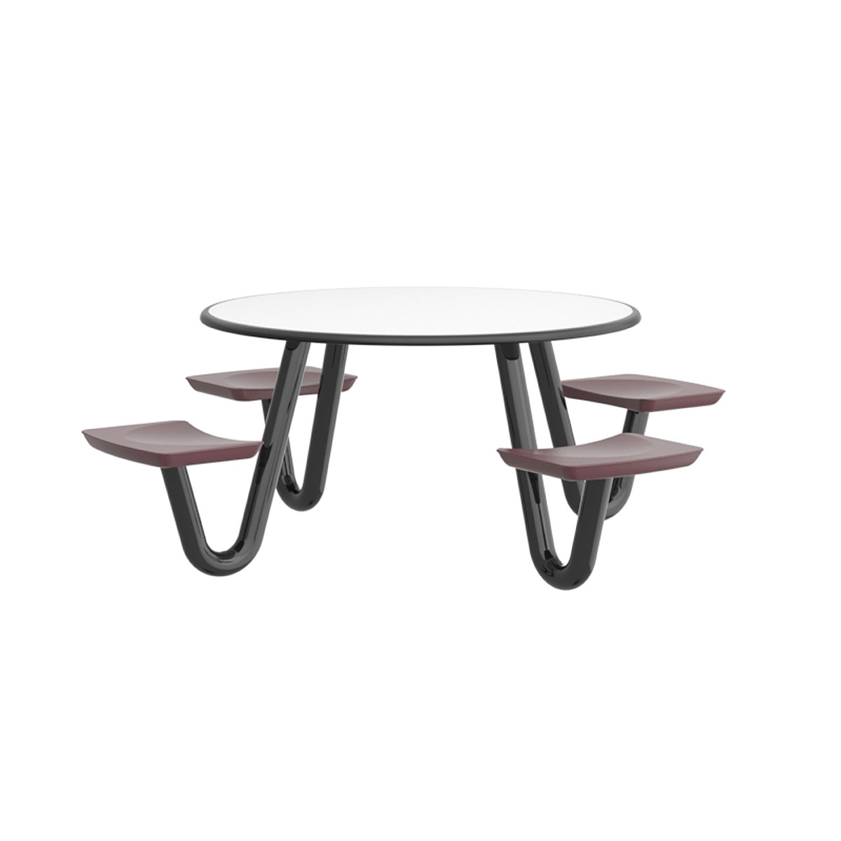 Anchor Table 4 Burgundy Seats Round 42