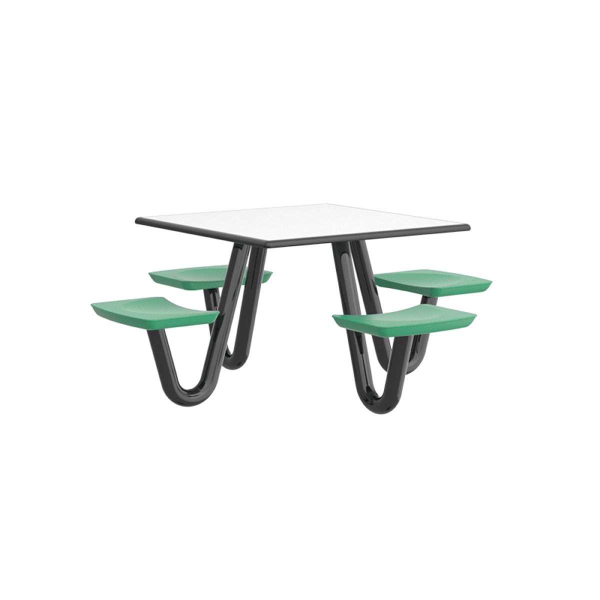 Anchor Table 4 Green Seats Square 42 x 42