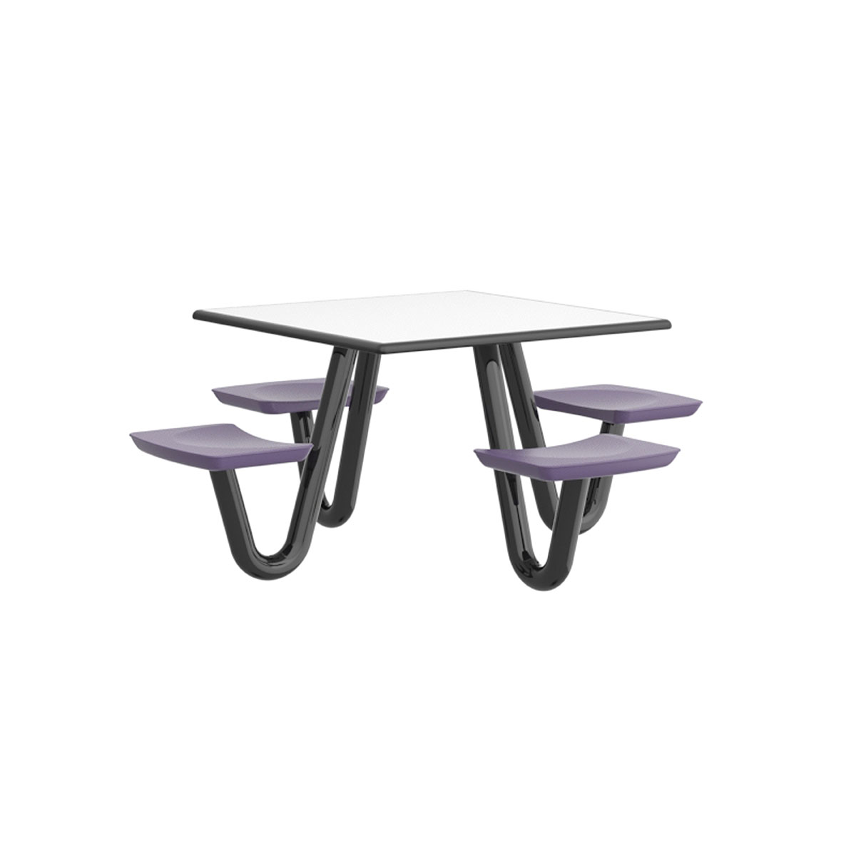Anchor Table 4 Indigo Seats Square 42 x 42