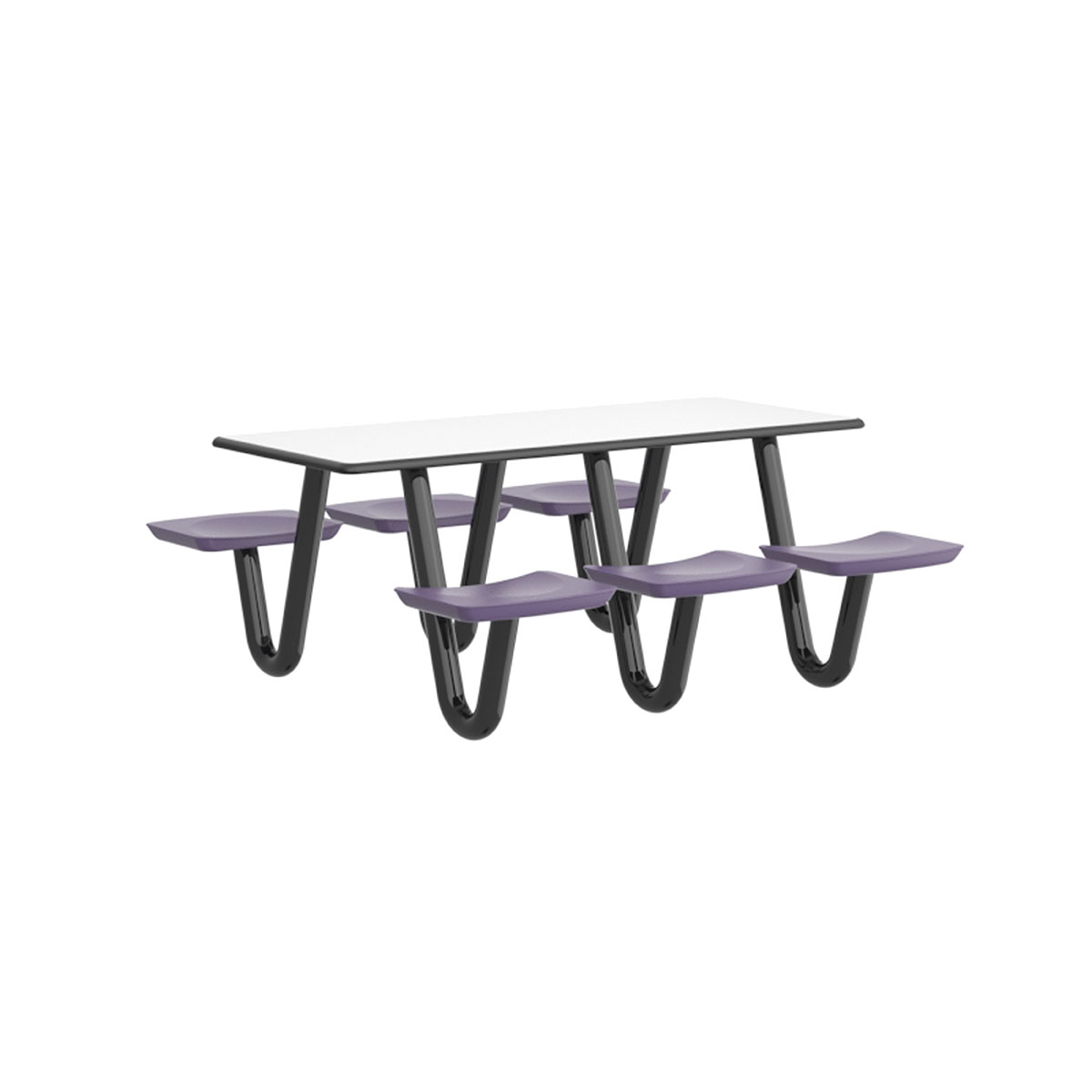 Anchor Table 6 Indigo Seats Rectangle 30 x 72