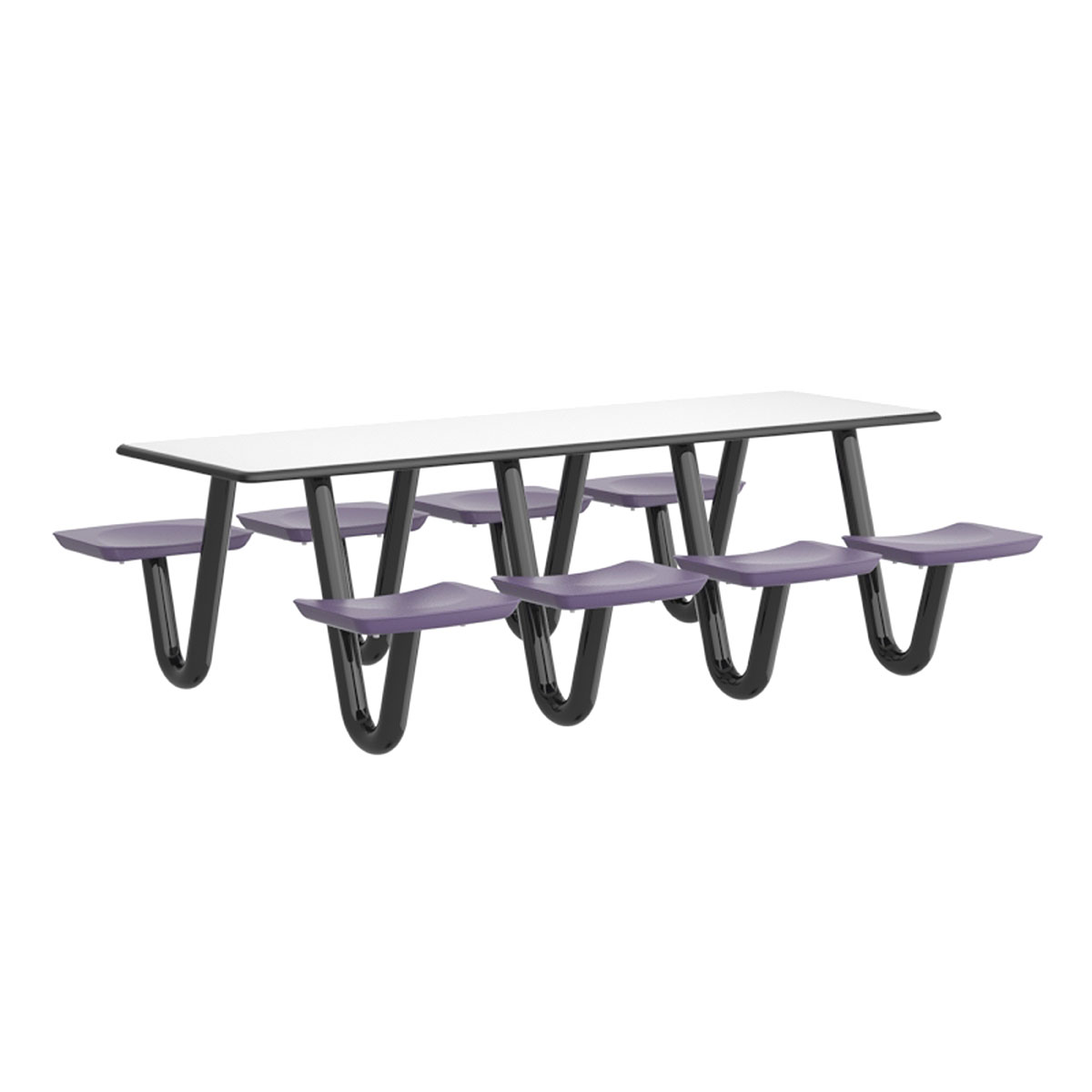 Anchor Table 8 Indigo Seats Rectangle 30 x 96