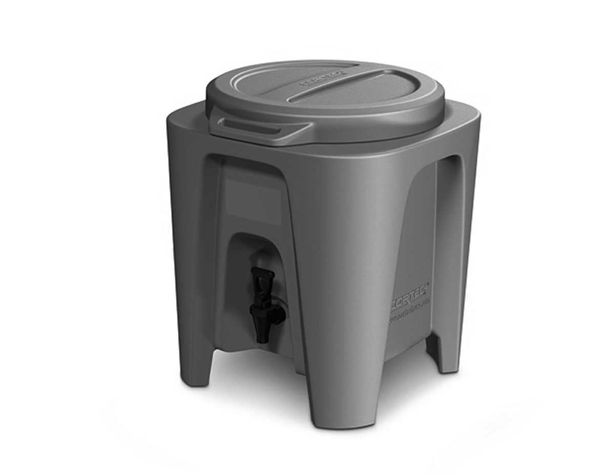 Bev Max Beverage Dispenser 5 Gallon Gray