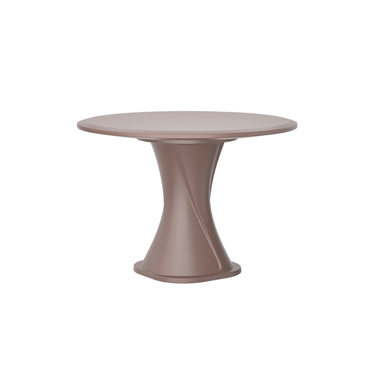 Endurance 42 Cascade All Plastic Table - Brown