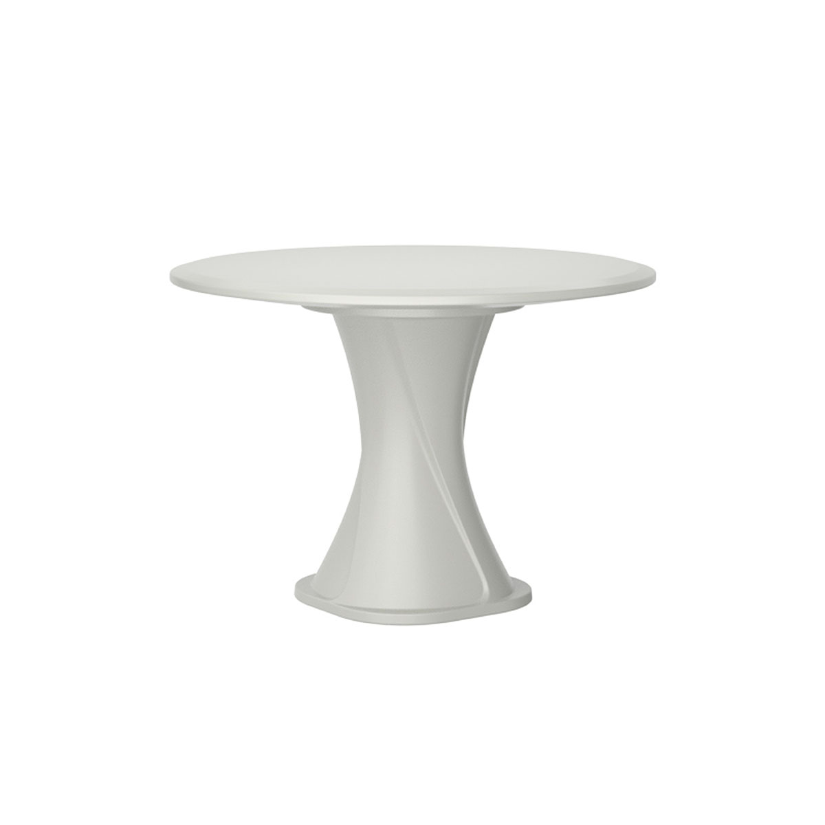 Endurance 42 Cascade All Plastic Table - Stone Gray
